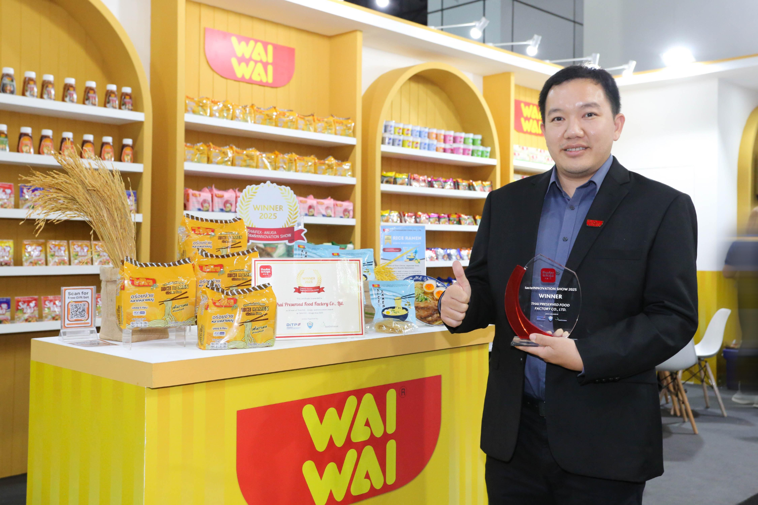 WaiWai New Ramen Winner in Thaifex 2025