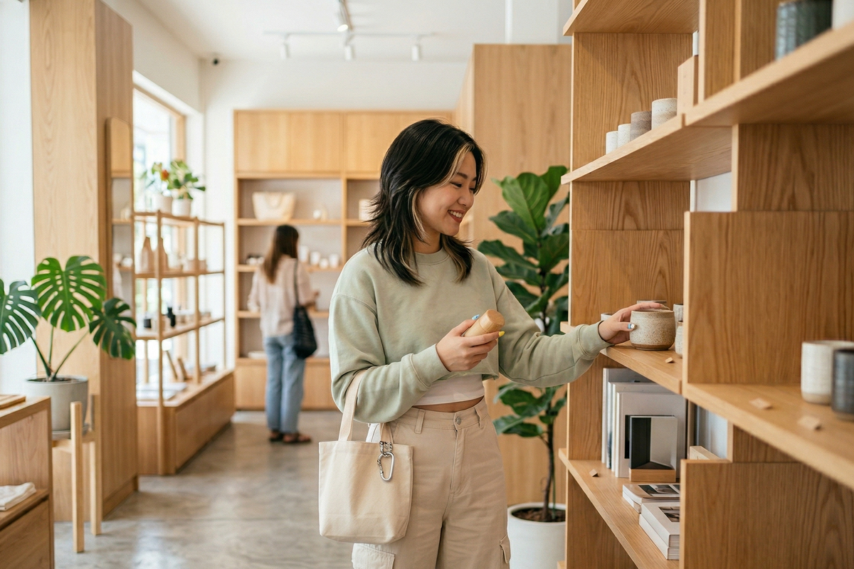 เทรนด์การตกแต่งร้านค้าปี 2026: ทำไมชั้นวางสไตล์มินิมอลและงานไม้ถึงครองใจลูกค้า Gen Z