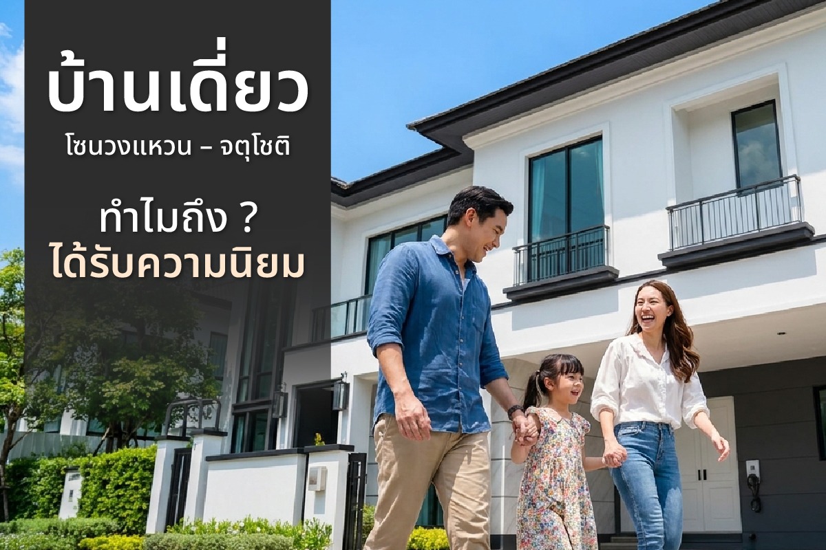 บ้านเดี่ยวโซนวงแหวน–จตุโชติ ใกล้ทางด่วนจตุโชติ