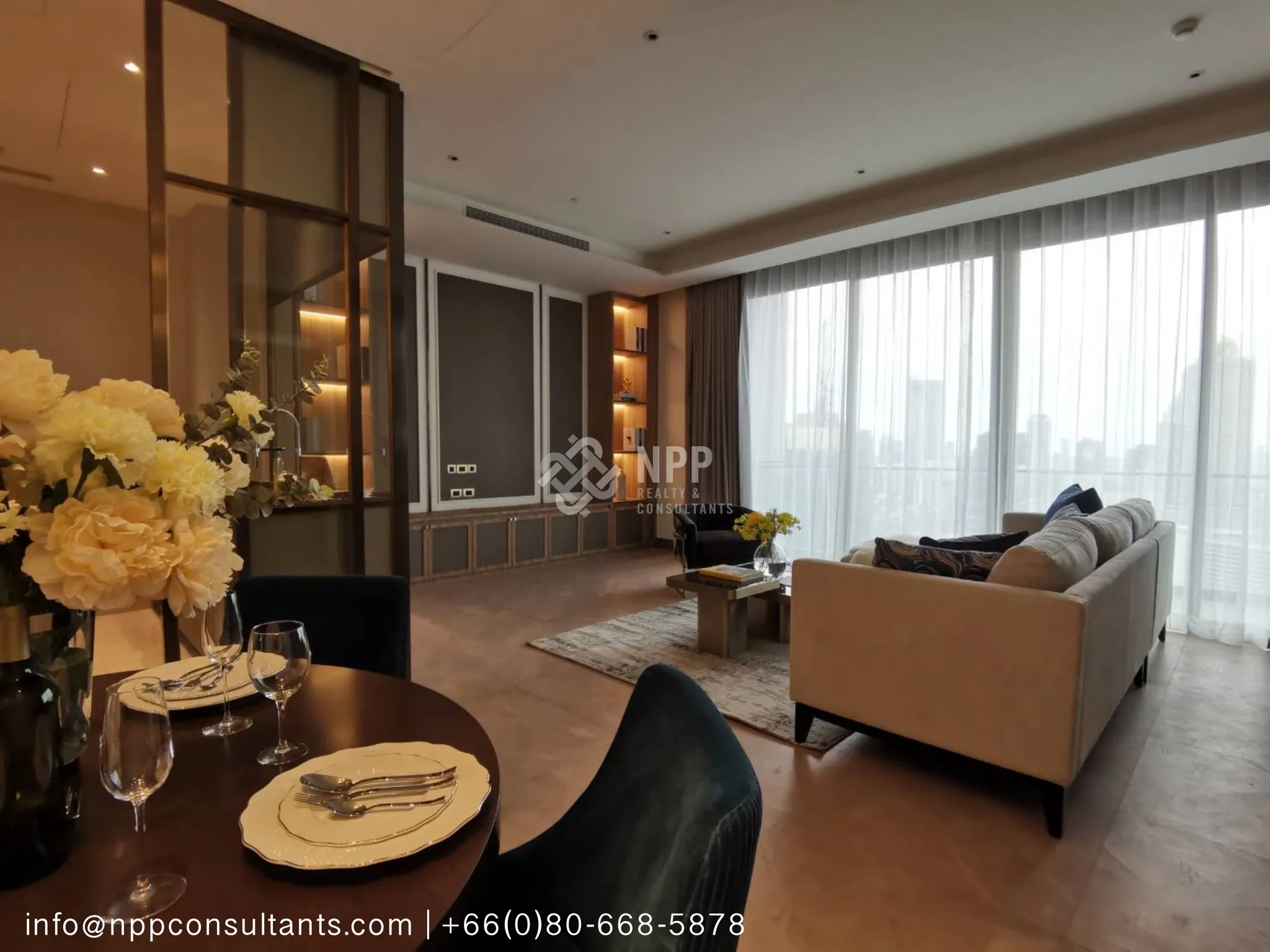 ภาพภายในห้องชุด 2 ห้องนอน 5