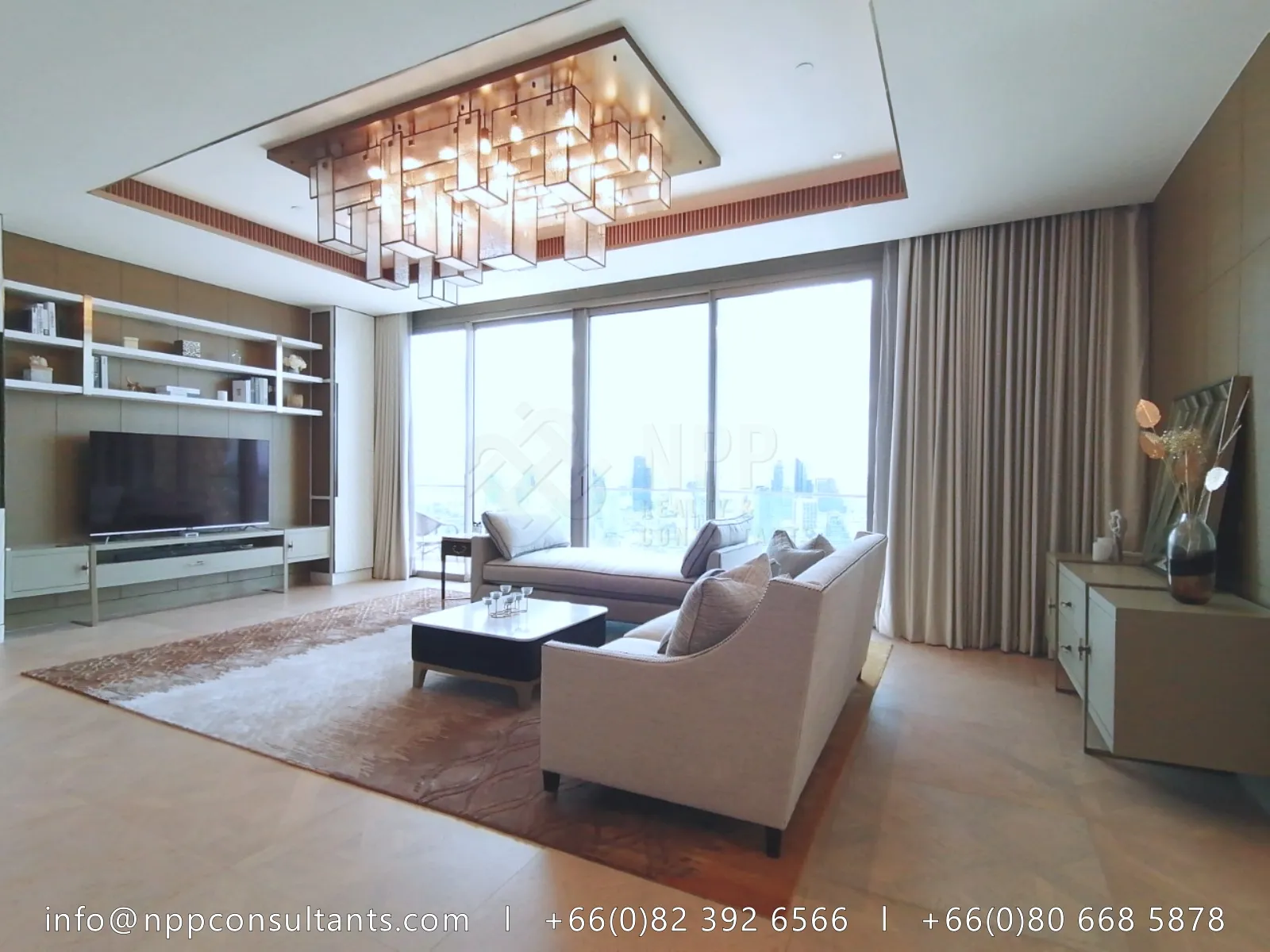 ภาพภายในห้องชุด 3 ห้องนอน 3
