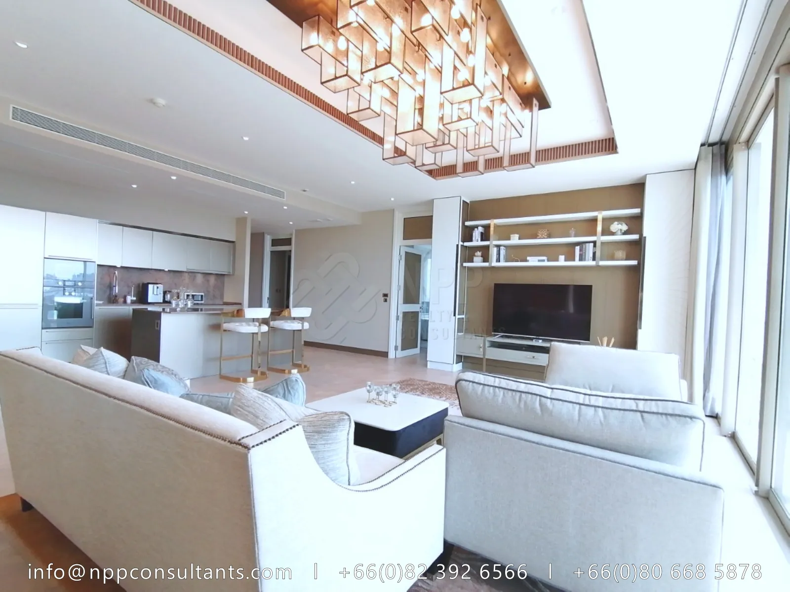 ภาพภายในห้องชุด 3 ห้องนอน 6