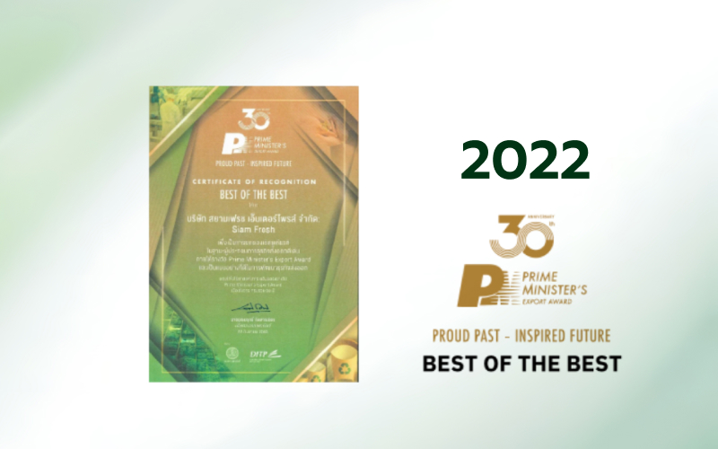 Prime Minister's Export Award 2022
