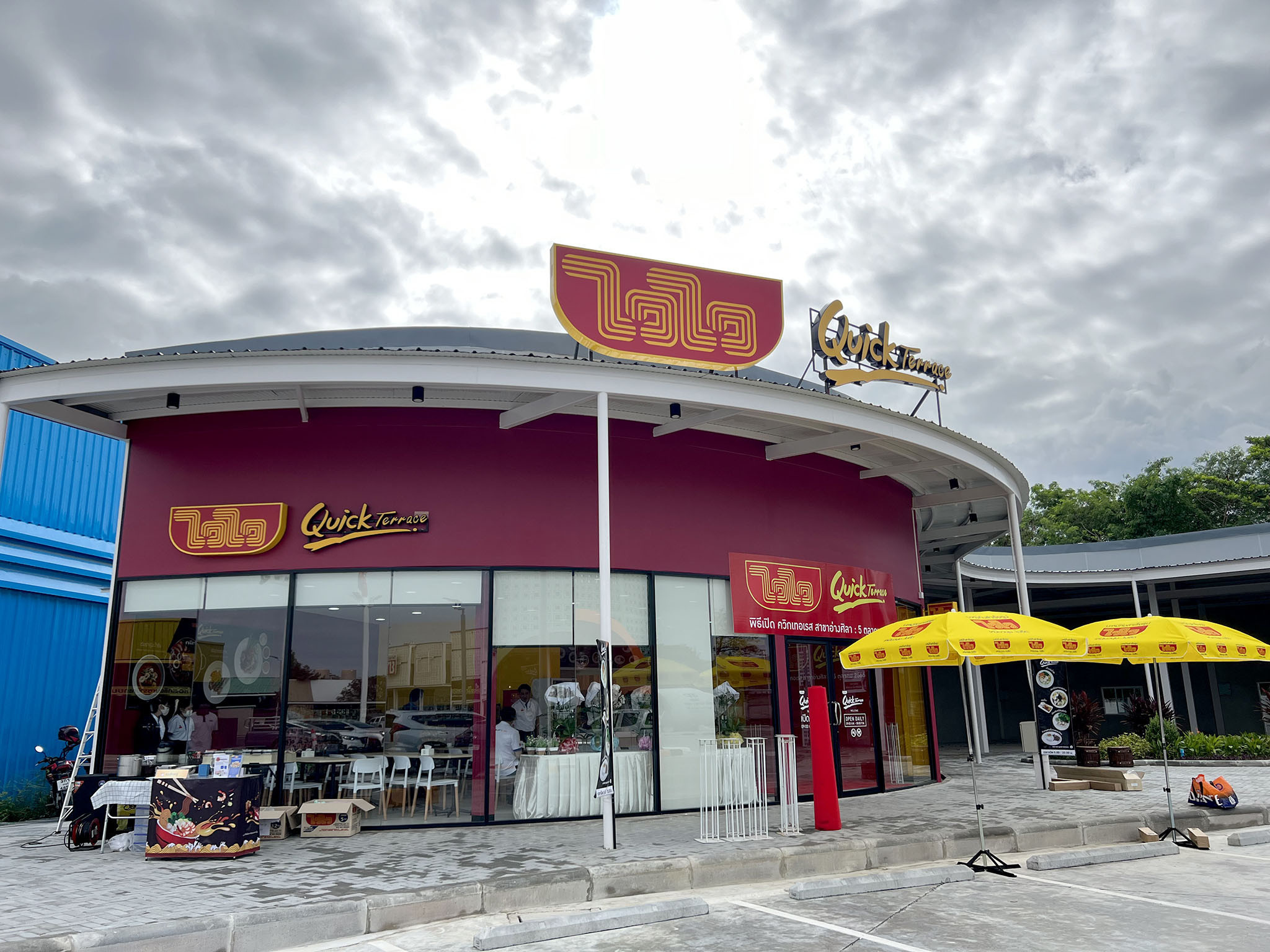 ‘Quick Terrace’ Fifth Restaurant and Retail Branch Opens in Chonburi