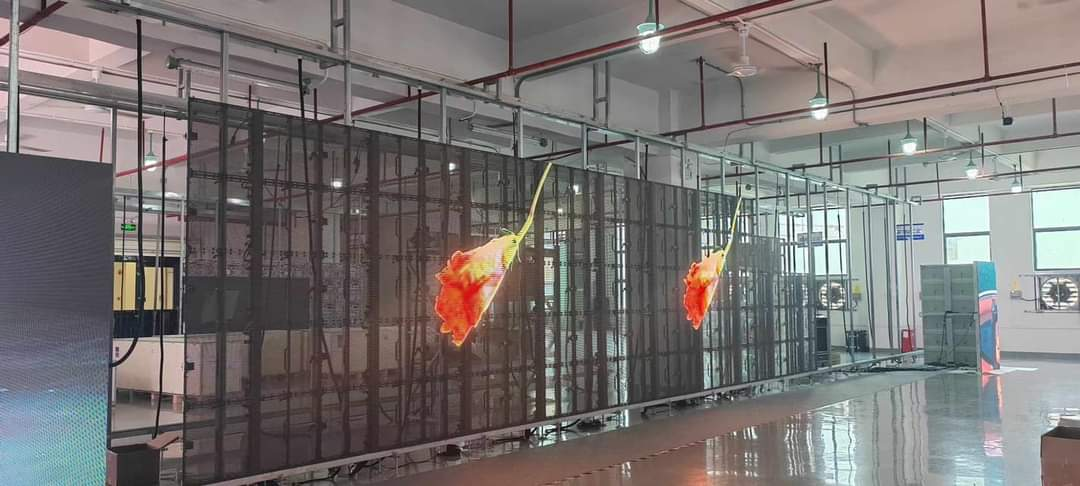 Transparent LED Image