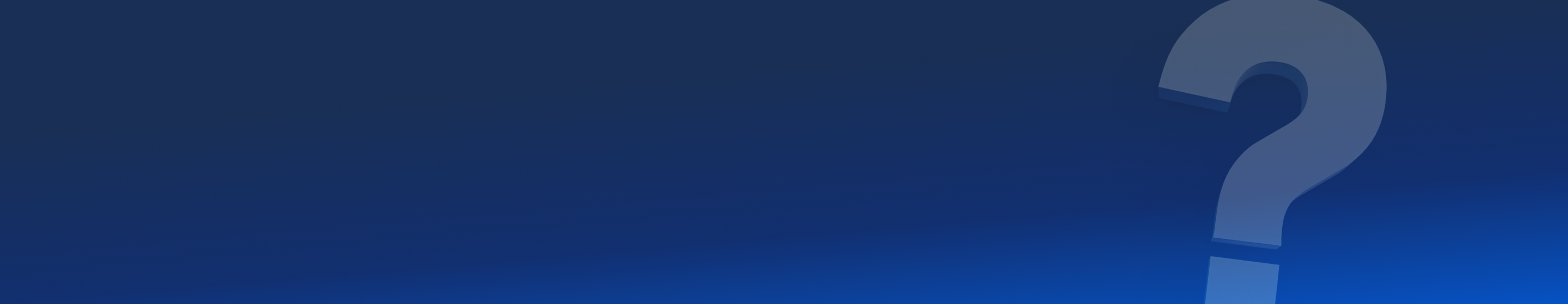 FAQs Banner