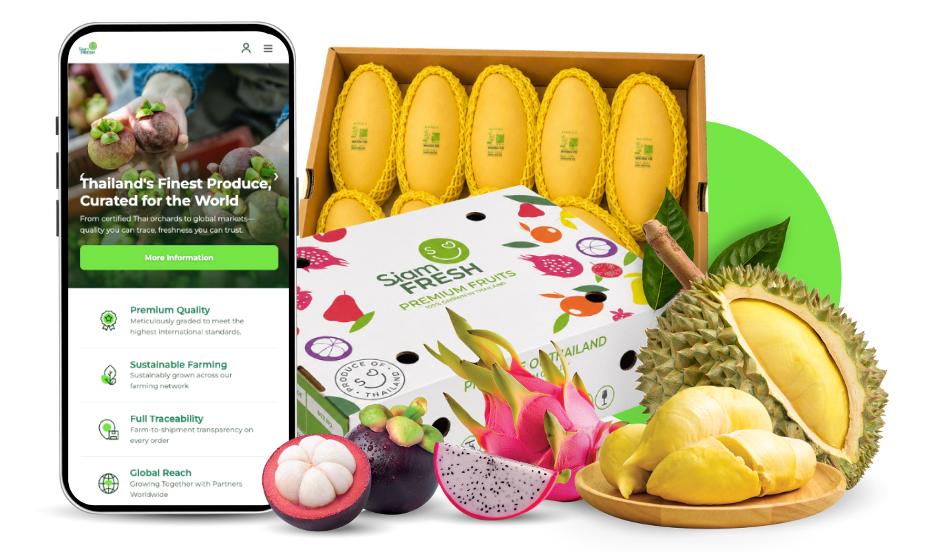 Order Siam Fresh premium Thai fruits online